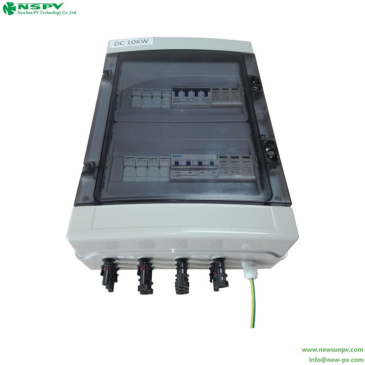 Solar Combiner box DC Combiner Box Plastic/Metal PV Combiner Box 3