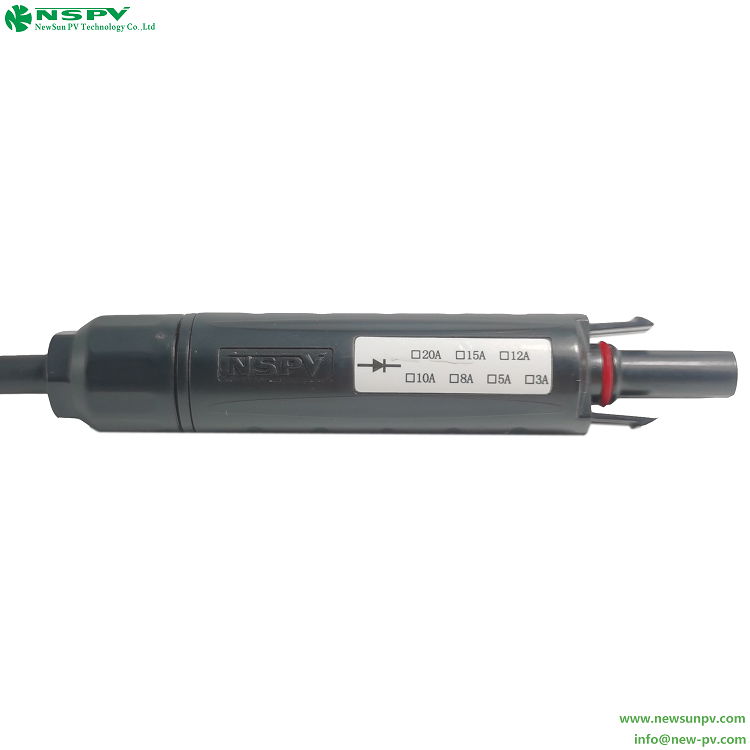 NSPV solar blocking diode connector 4D3 type