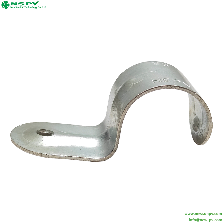 Single Pipe Clamp single saddle tube clip metal pipe clamp 3