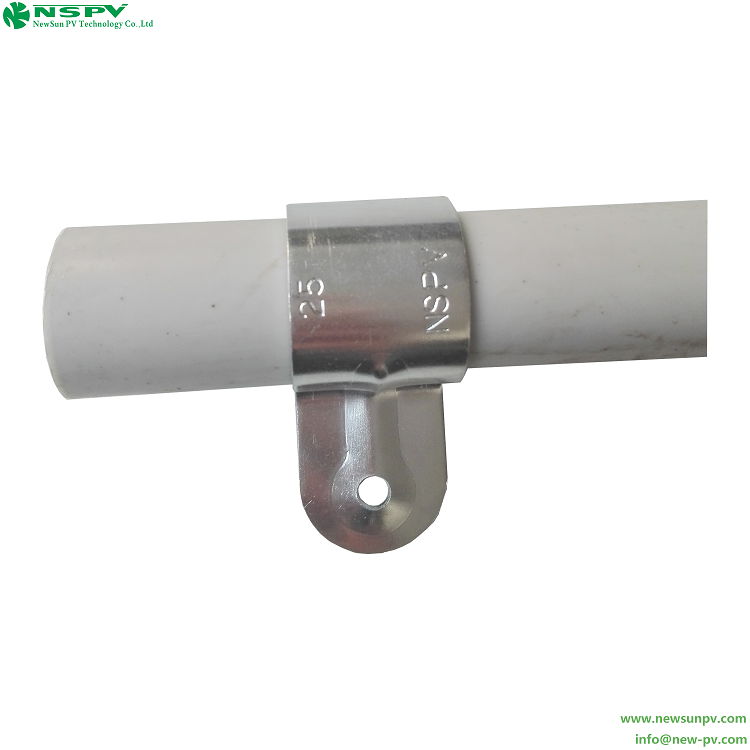 NSPV metal single tube clip