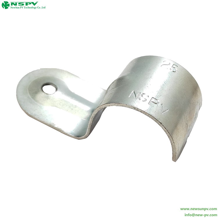 Single Pipe Clamp single saddle tube clip metal pipe clamp 5