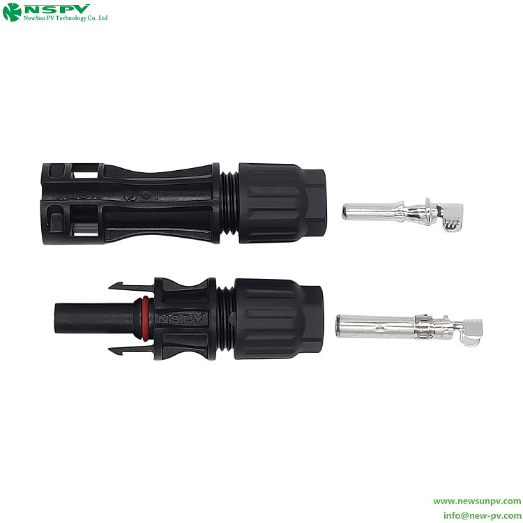 TUV 1500VDC solar cable connector IP68 4mm 6mm MC4 connector