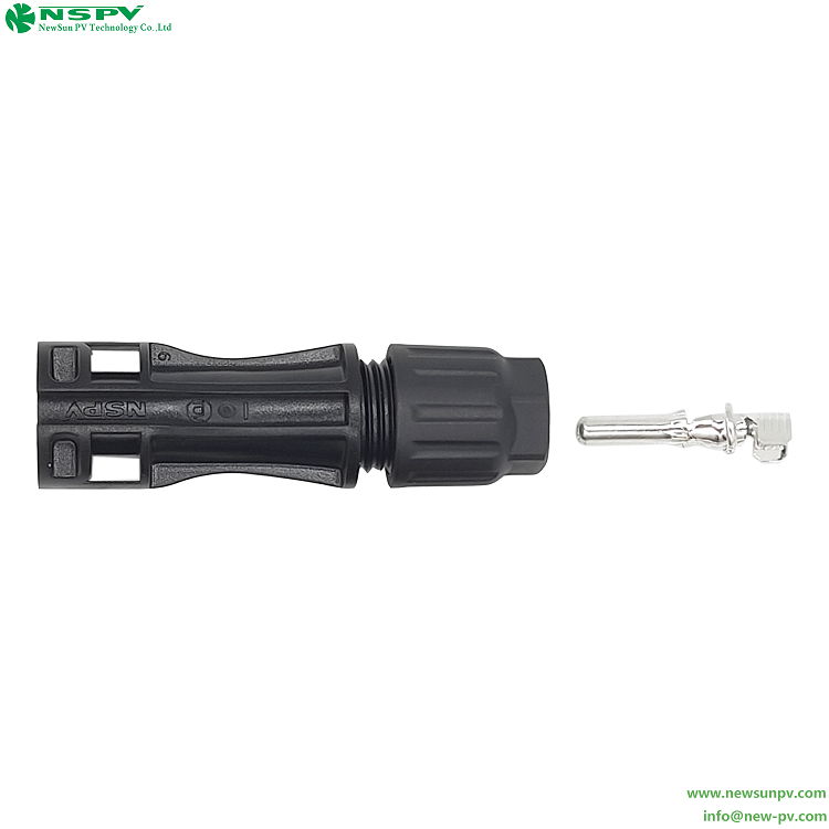 NSPV 1500VDC solar cable connector male