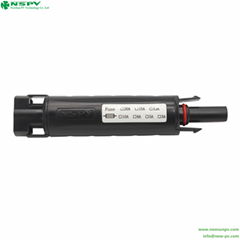 TUV Certified PV 1000VDC Solar Fuse Connector IP67 Female Male