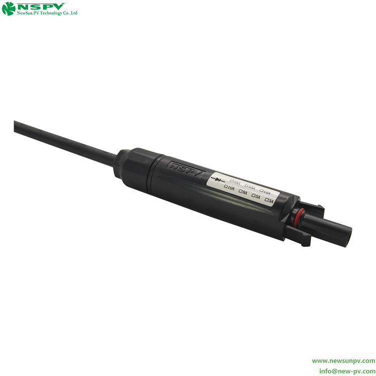 NSPV solar blocking diode connector 4D3 type