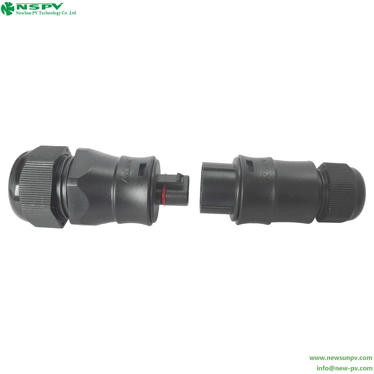 NSPV solar AC 3C connector cable female to cable male