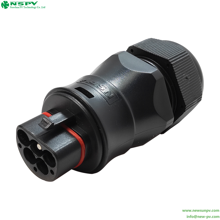 NSPV solar AC 5C connector cable male