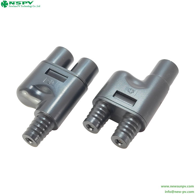 PV3.0 2to1 1000VDC Solar Branch Connector IP67 Compatible MC3 2