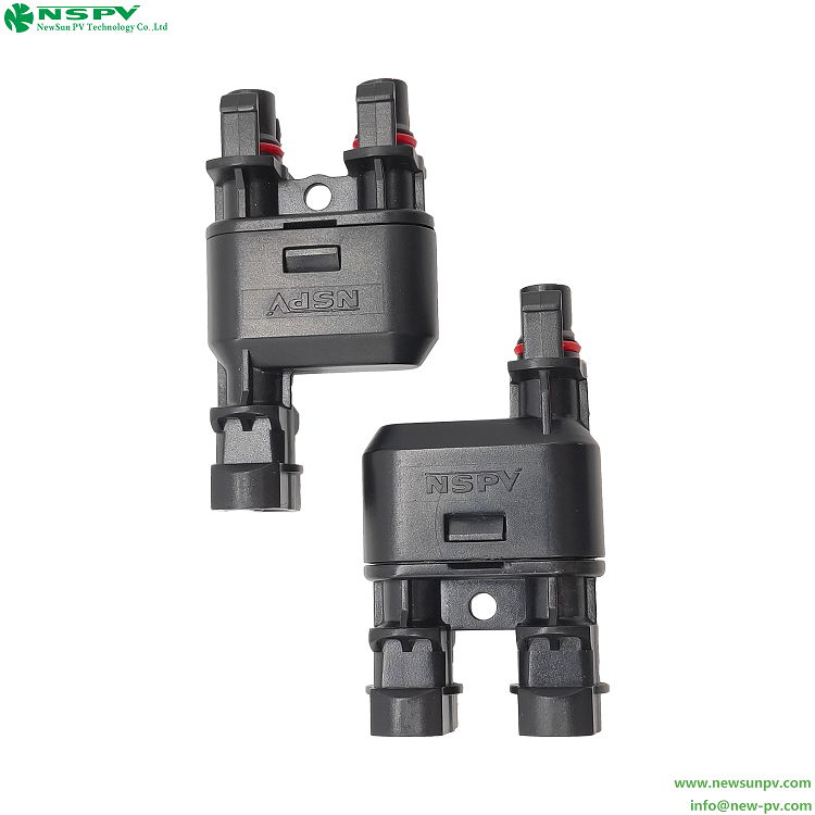 PV3.0 2to1 1000VDC Solar Branch Connector buckle type matching MC3 2