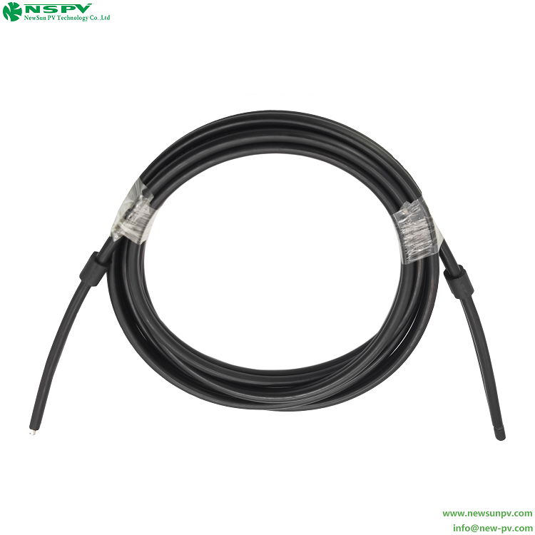 Solar twin extension cable 1000VDC PV panel extension wire 2