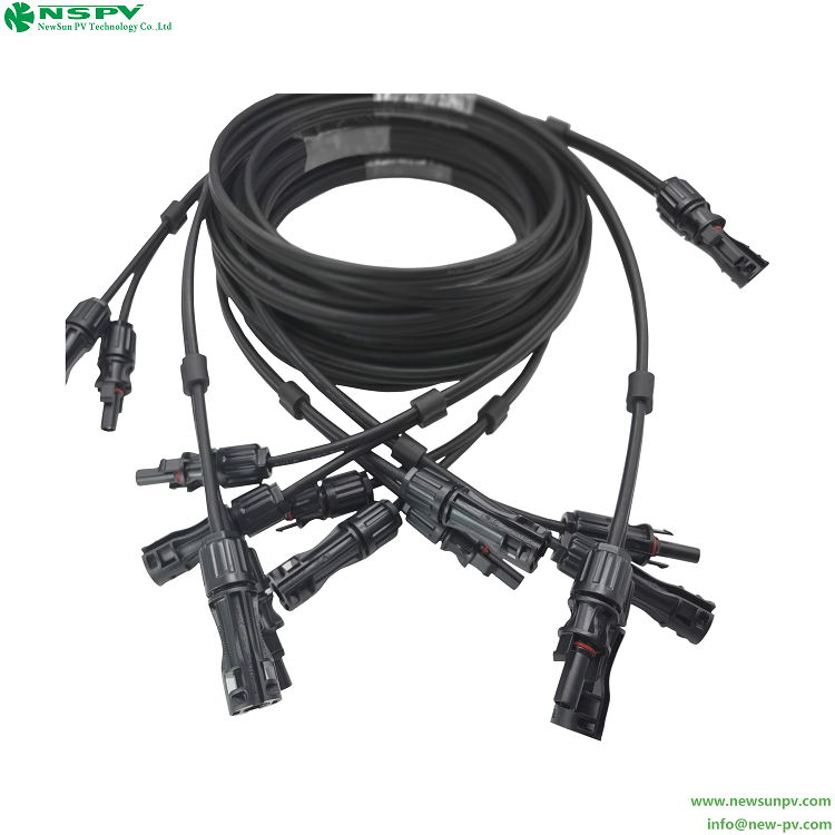 NSPV 1500VDC solar twin cores extension cable