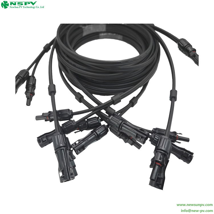 NSPV 1500VDC solar twin cores extension cable