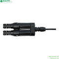 NSPV 1500VDC branch fuse connector 2male to 1cable