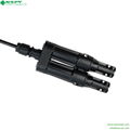 NSPV 1500VDC branch fuse connector 2male to 1cable
