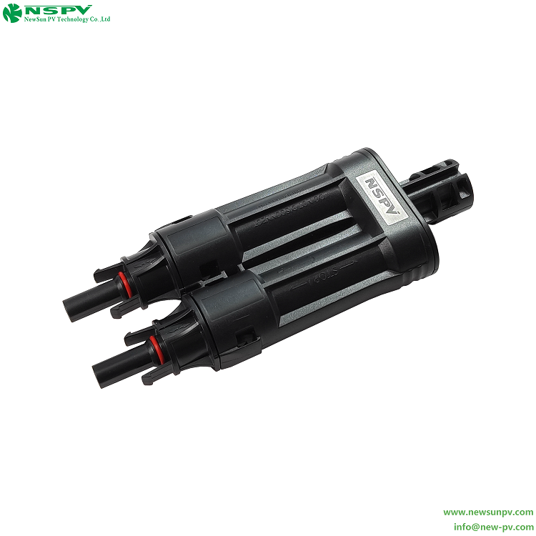 NSPV 1500VDC branch fuse connector 2female to 1male