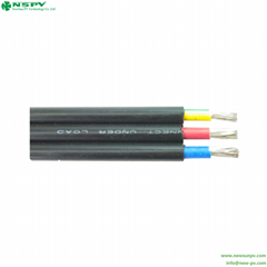 Solar Cable 3 Cores PV Cable Photovoltaic Wire Solar Cable Wire