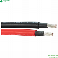 光伏线缆 太阳能光伏直流电缆 TUV光伏单芯电线1.5~35平方