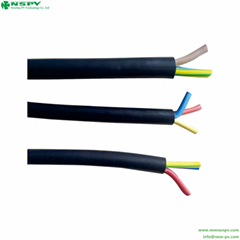 光伏电线 RVV电缆 3芯0.75 1.5 2.5 4.0平方铜芯电缆