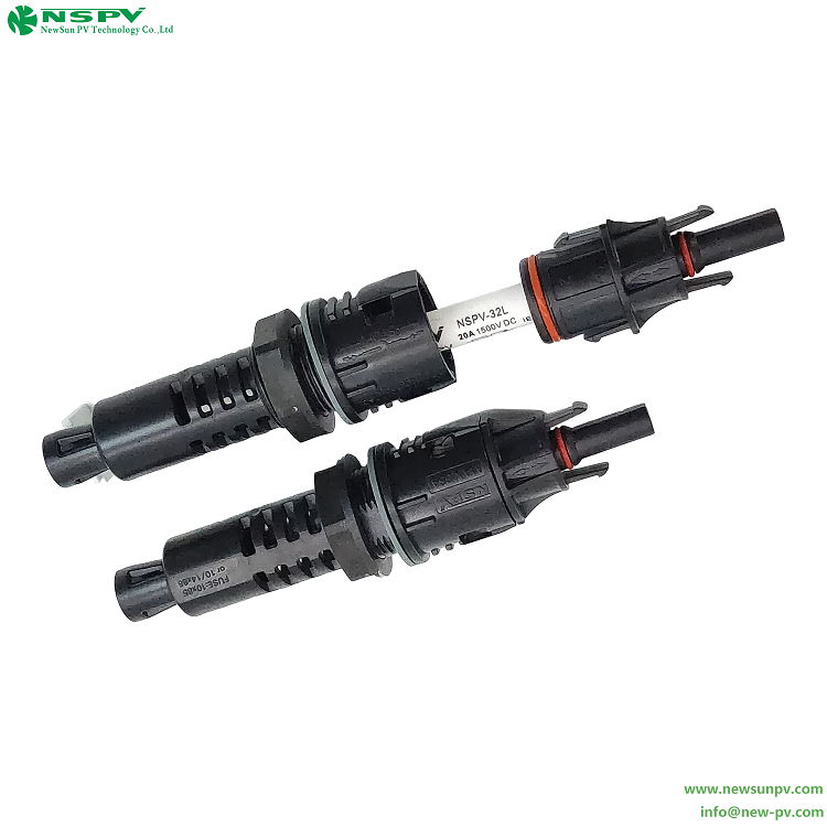 NSPV solar panel fuse connector female end