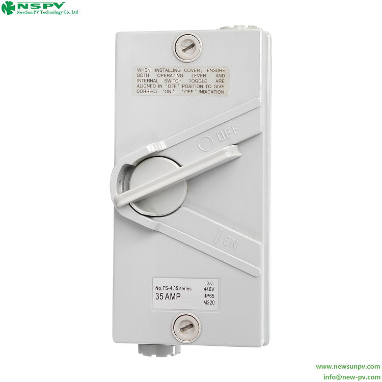 NSPV AC isolator switch