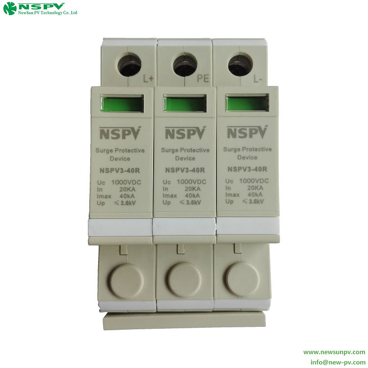 NSPV DC surge protective device