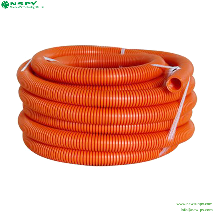 Conduit Corrugated Pipe Explosion-proof Orange Conduit Flexible Pipe 2