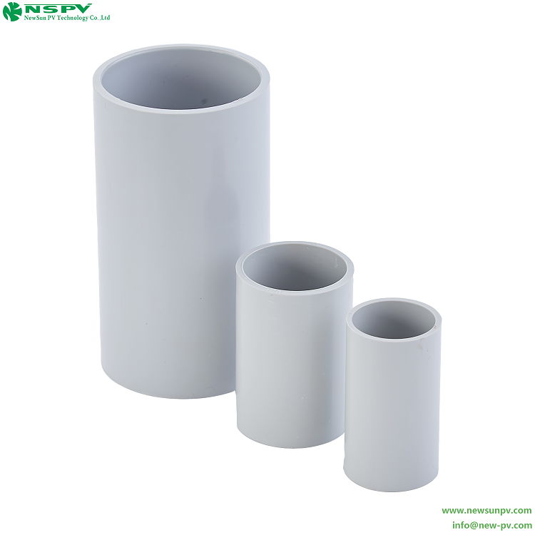 PVC coupling 20-50mm PVC coupling pipe fitting