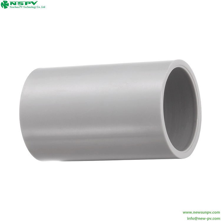 PVC coupling 20-50mm PVC coupling pipe fitting 4