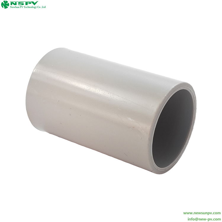 PVC coupling 20-50mm PVC coupling pipe fitting 5