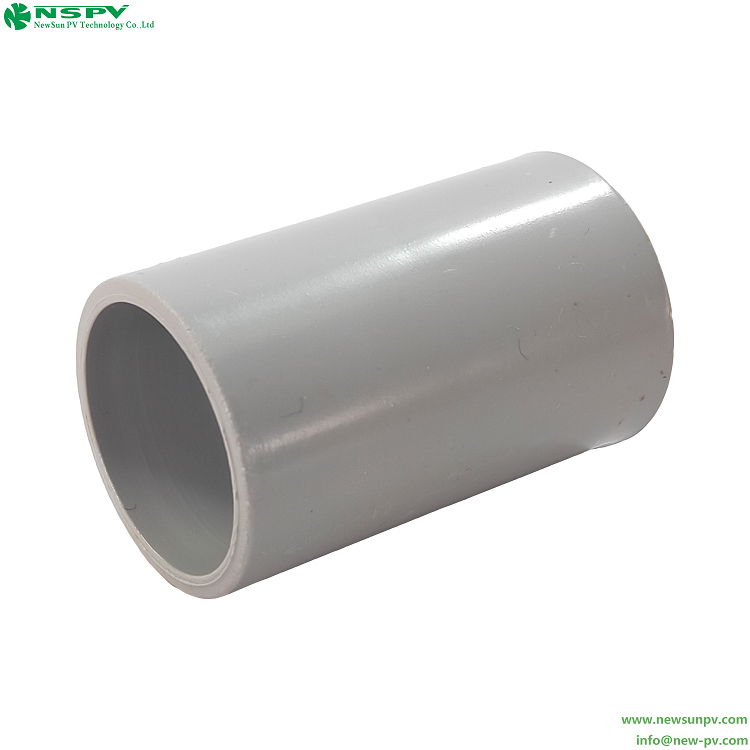 PVC coupling 20-50mm PVC coupling pipe fitting 3