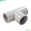 3 way Tee PVC fittings Solid Inspection Tee PVC Pipe Connector