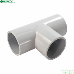 PVC管件 PVC三通接头 塑料三通线管