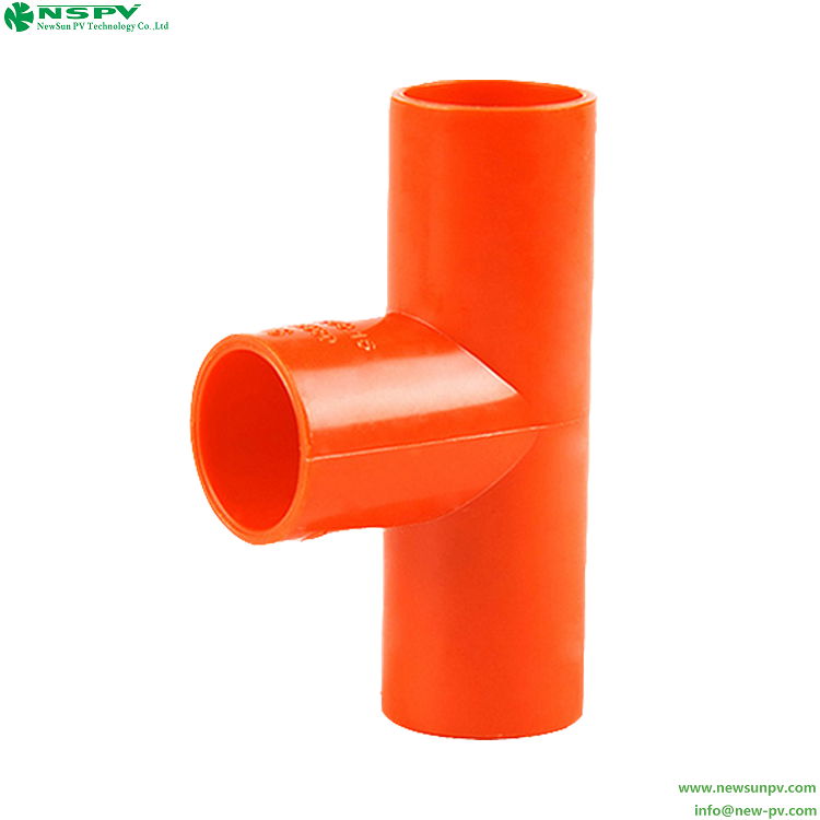 NSPV tee PVC fittings