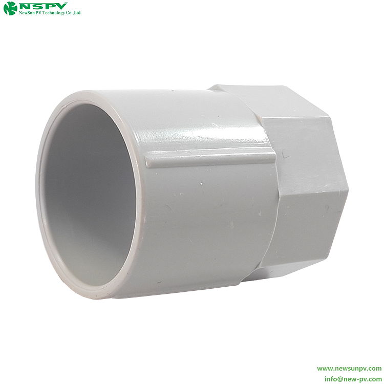 Thread PVC Coupling Plain to Screwed Thread Coupling 2