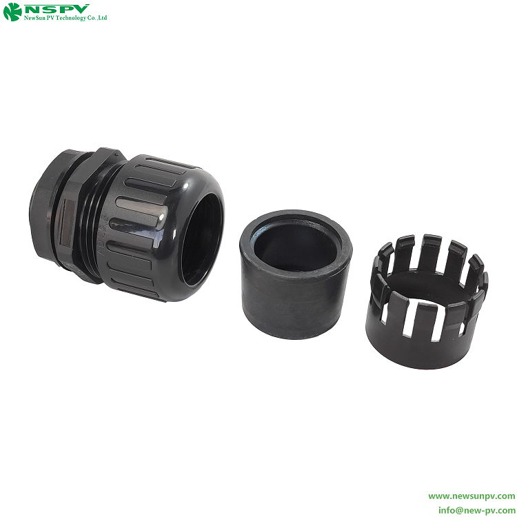 25mm Cable Glands Metric Thread Nylon PA66 Conduit Cable Gland 4