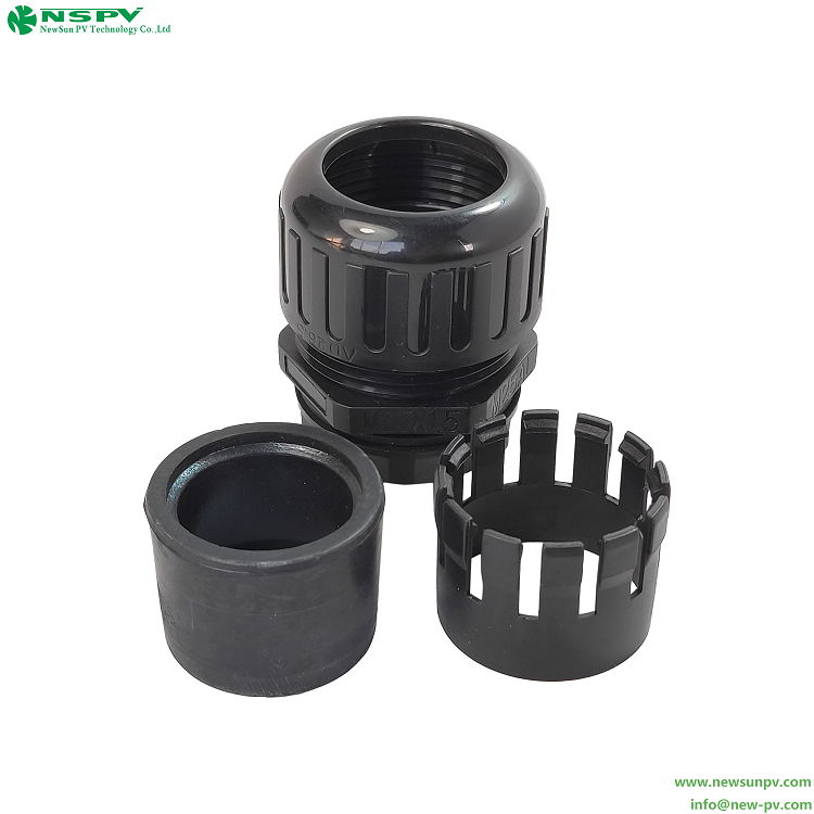 25mm Cable Glands Metric Thread Nylon PA66 Conduit Cable Gland 5