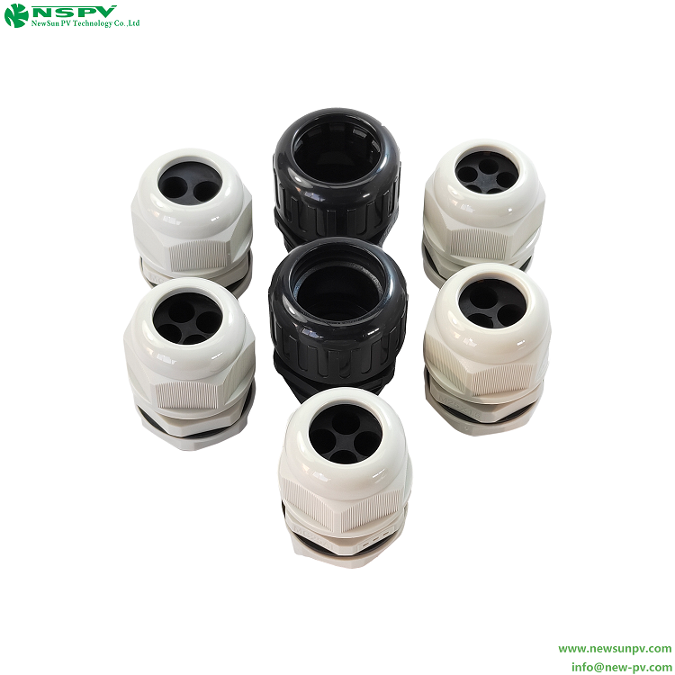 M25 Breathable Nylon Cable Glands Plastic Cable Gland Joints 4