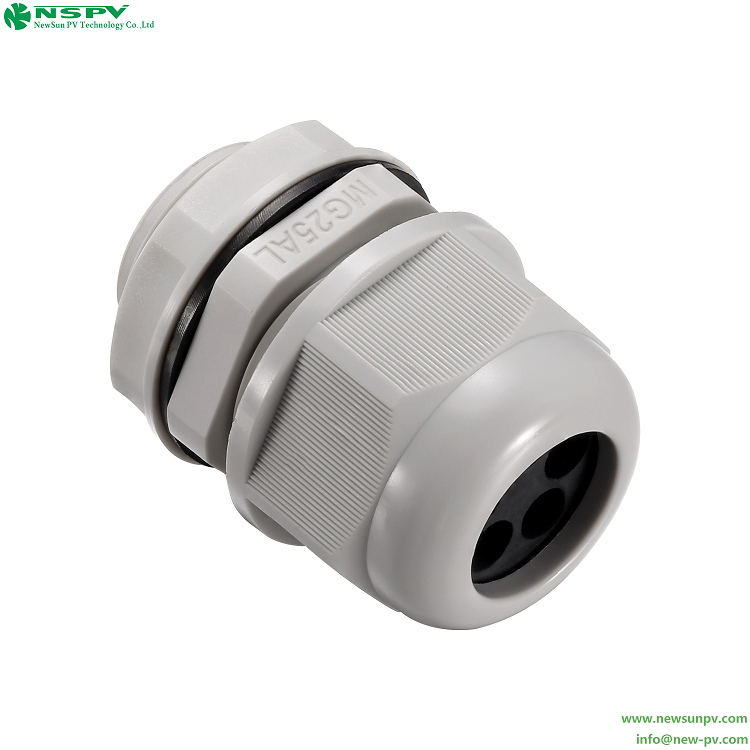 M25 Breathable Nylon Cable Glands Plastic Cable Gland Joints 5