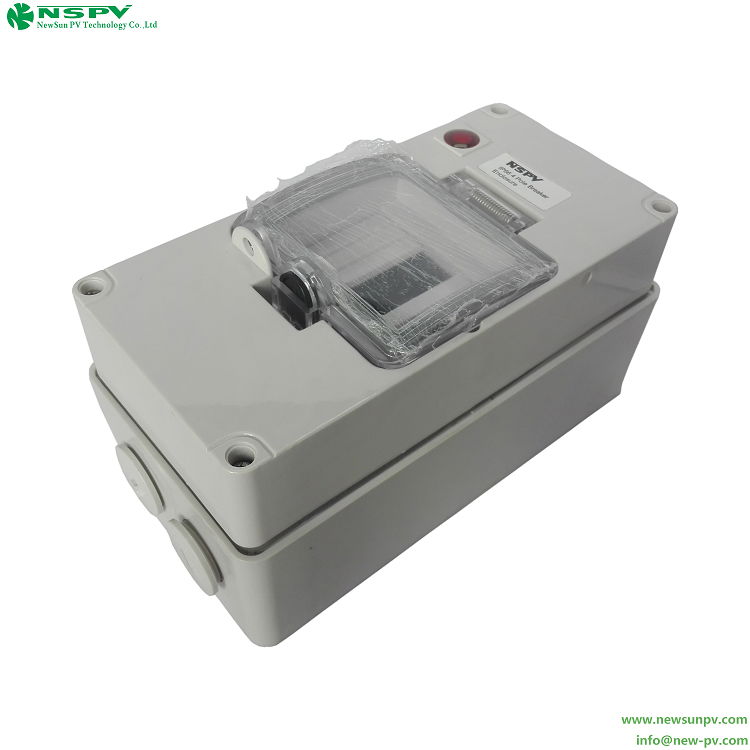 4P IP66 MCB Enclosure Box waterproof dustproof MCB Enclosure 4