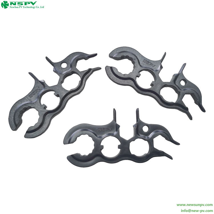 Plastic common solar spanner for solar connectors mc4 spanner 4