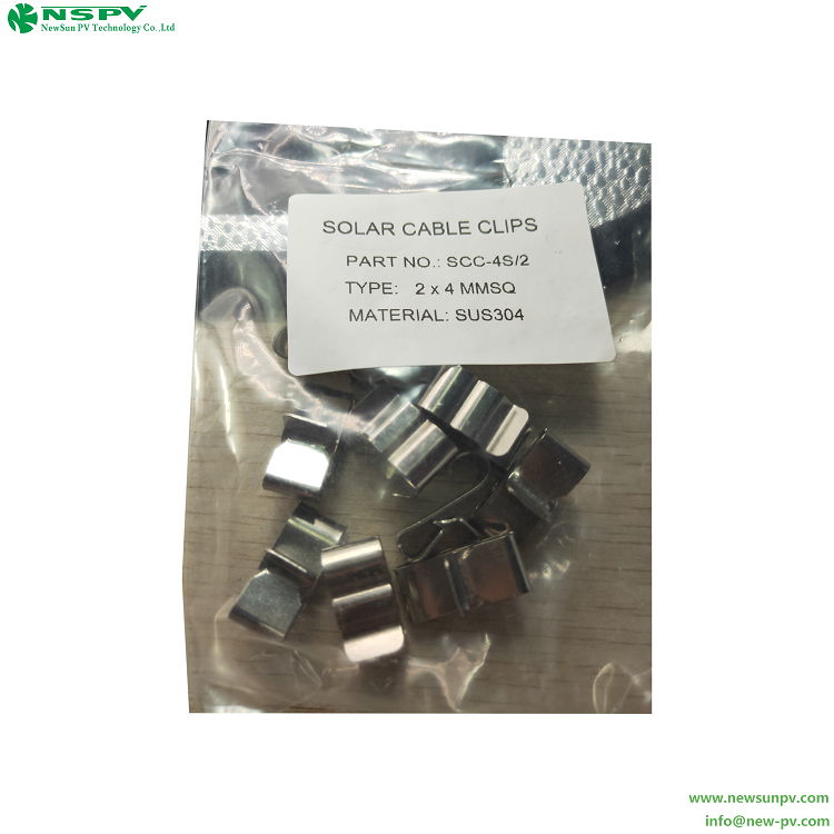 NSPV solar cable clip SCC-4S/2 type