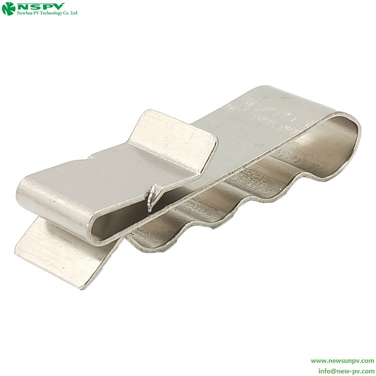 Solar wire clips solar panel clips for metal roof 3