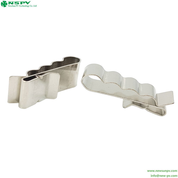 Solar wire clips solar panel clips for metal roof 5