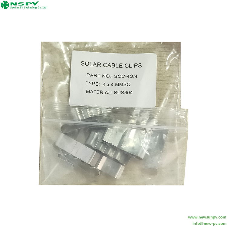 NSPV solar cable clip SCC-4S/4 type