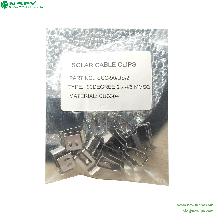 NSPV solar cable clip SCC-90/US/2 type