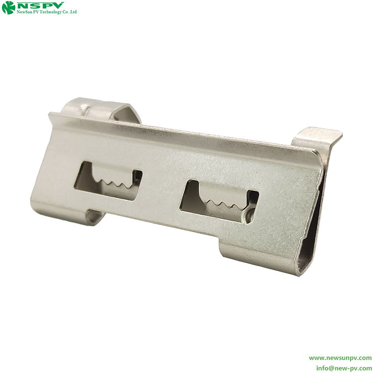 Corrosion resistant PV wire clips solar pv cable clips 4