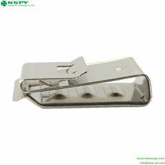 Solar Wire Management Clips Spring Grade Stainless Steel Solar Cable Clips