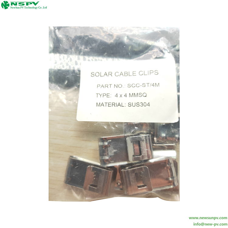 NSPV solar cable clip SCC-ST/4M type