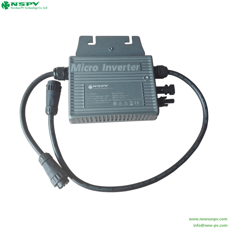 PV AC 300W Solar Grid Tie Micro Inverter WiFi Support Solar Panel Inverter