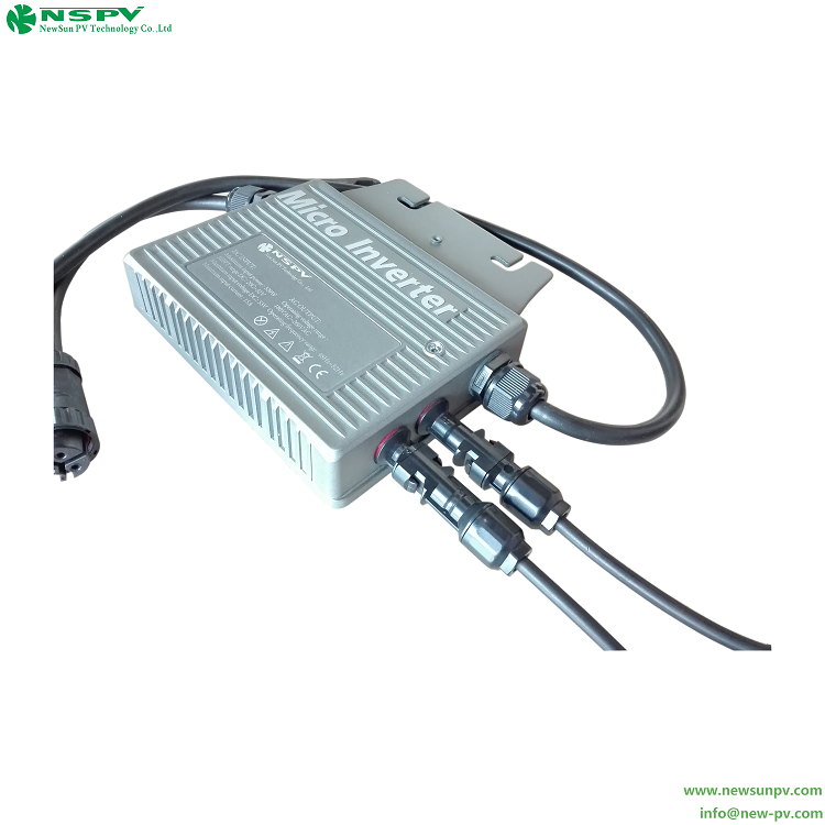 AC300W Solar Grid Tie Micro Inverter wifi support solar panel inverter 4